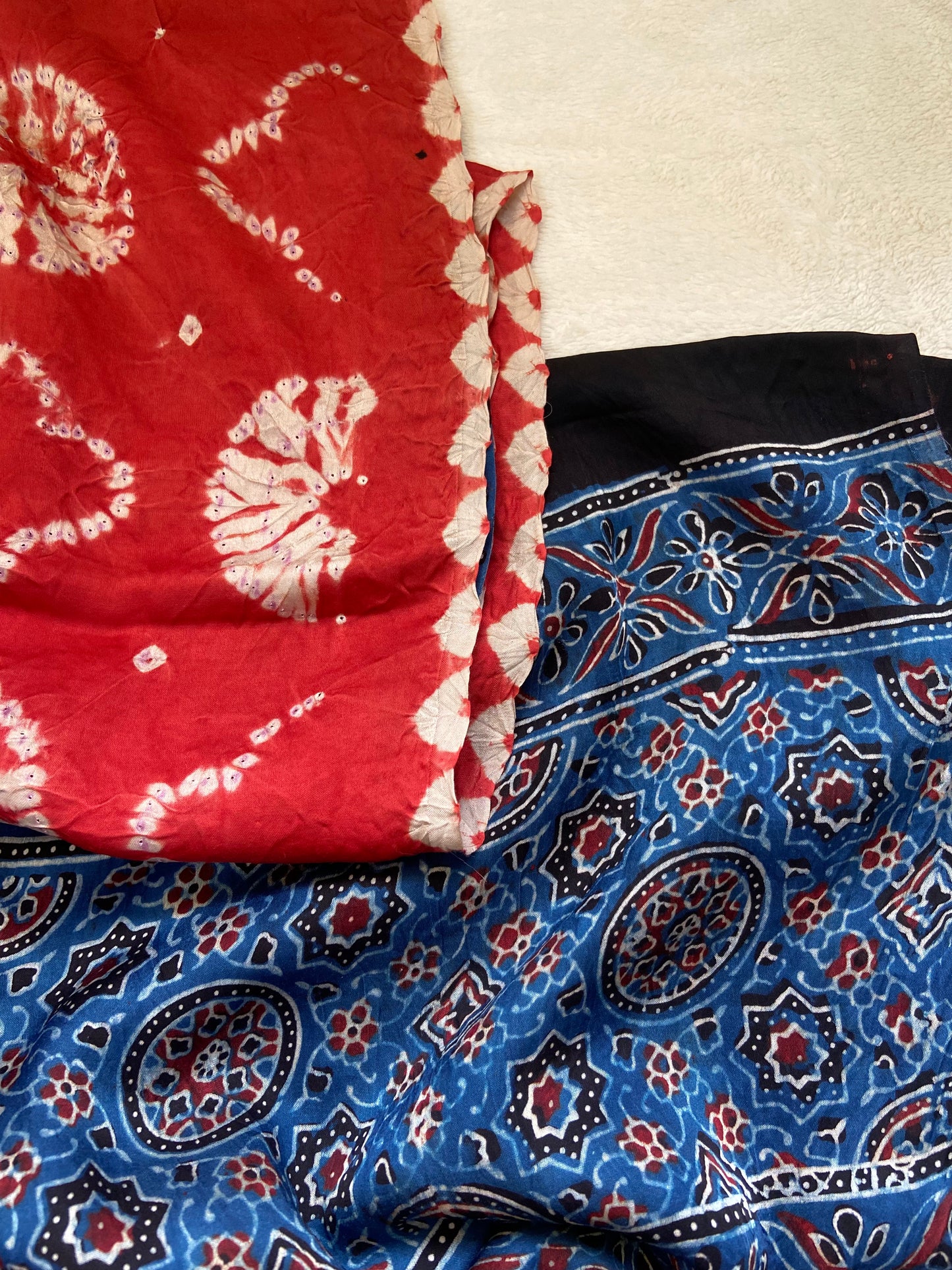 Shibori Modal Silk Dupatta