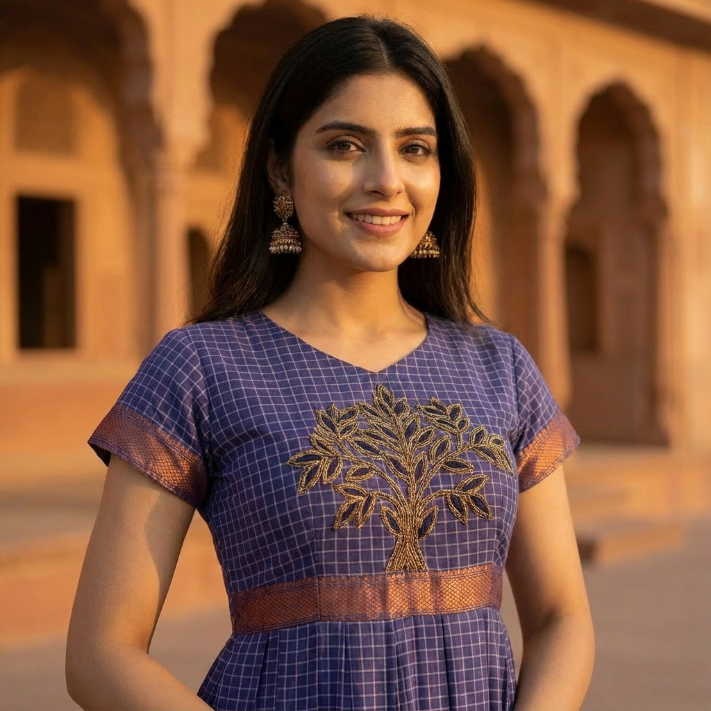 Indigo Blue Kota Dress