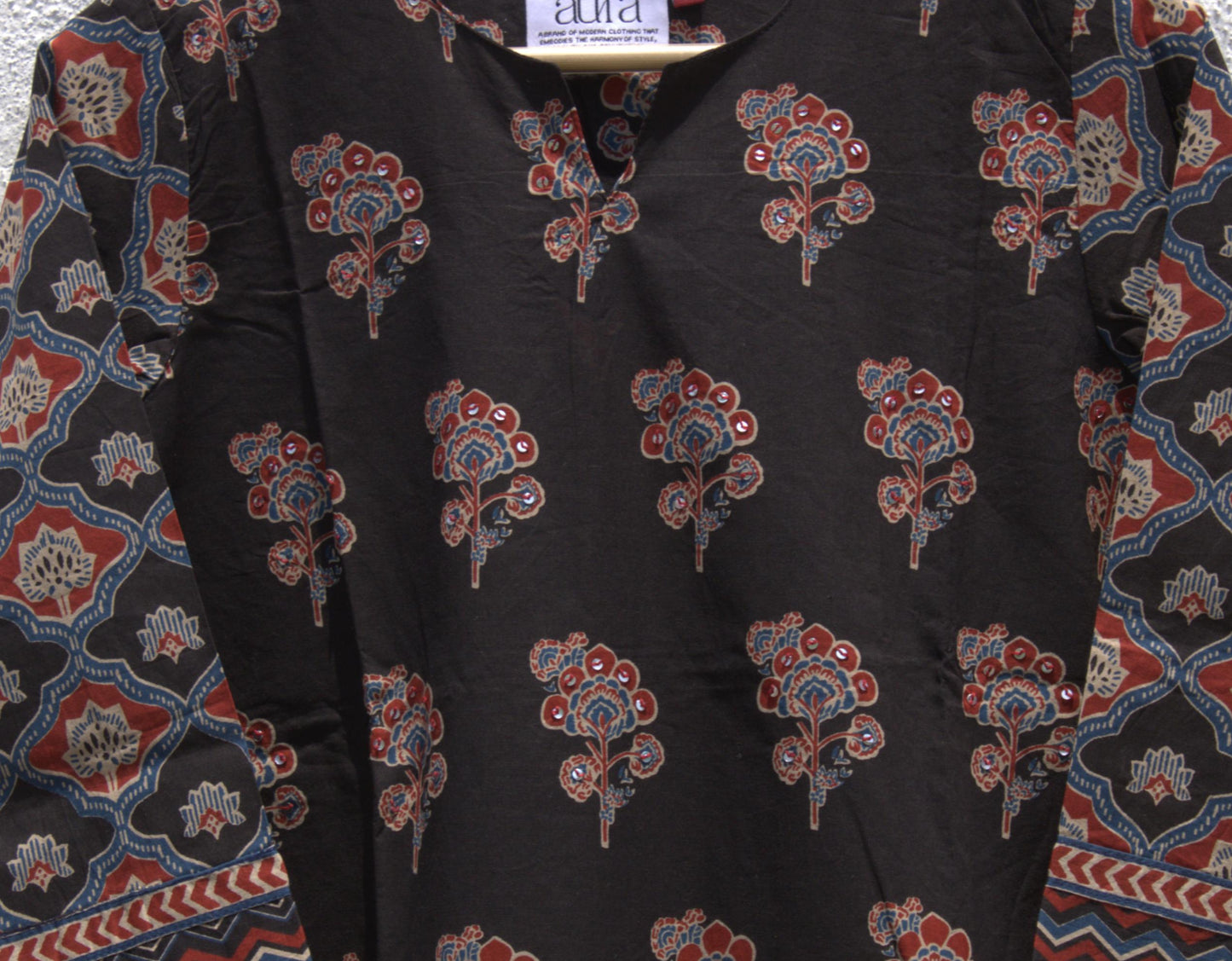 BB Hand Block Cotton Kurta