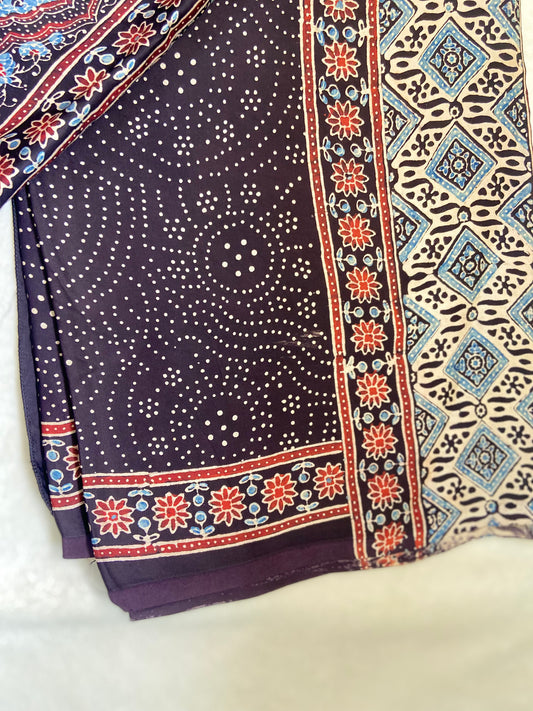 Dots Modal Silk Dupatta