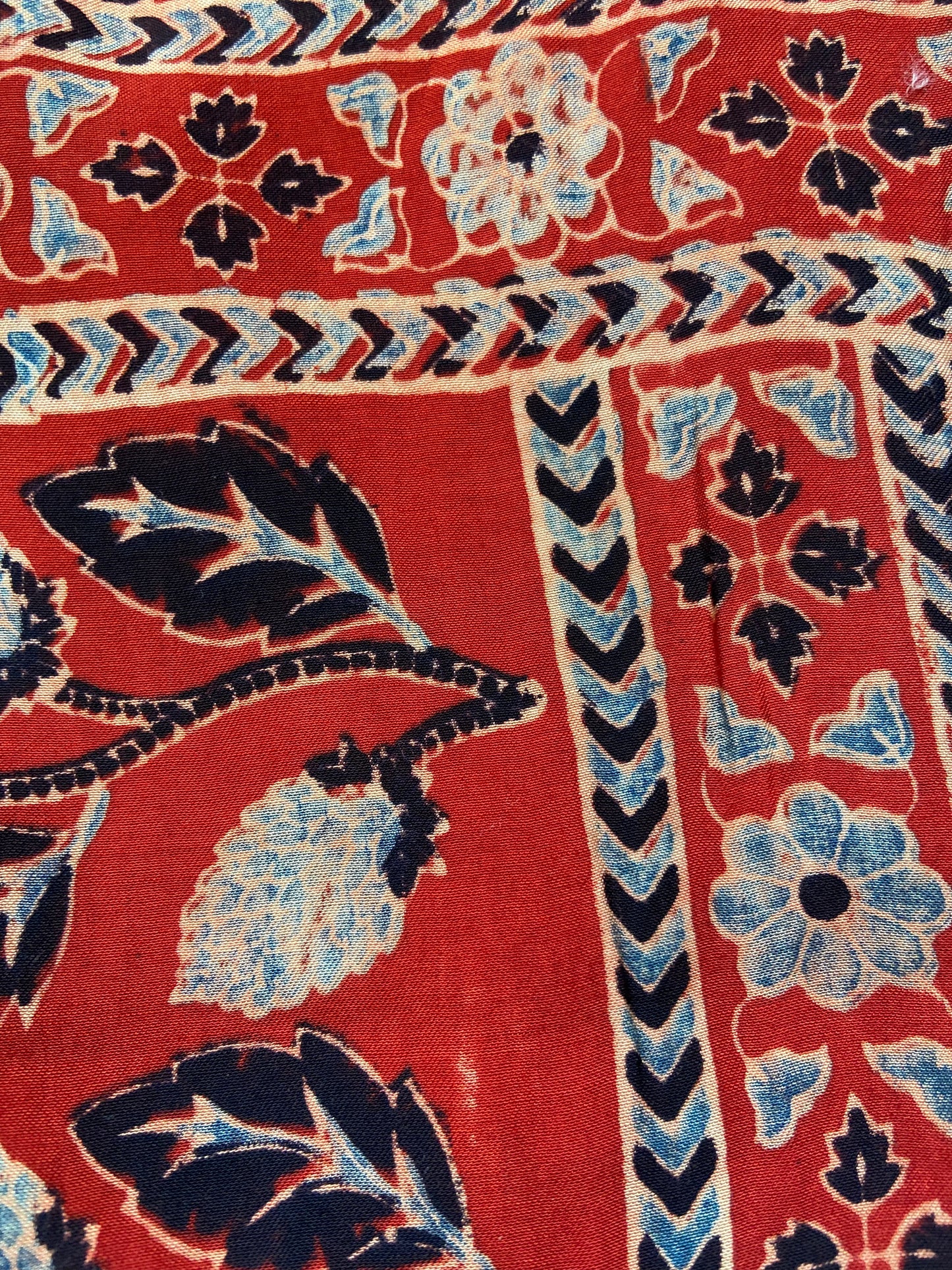 Red Modal Silk Dupatta