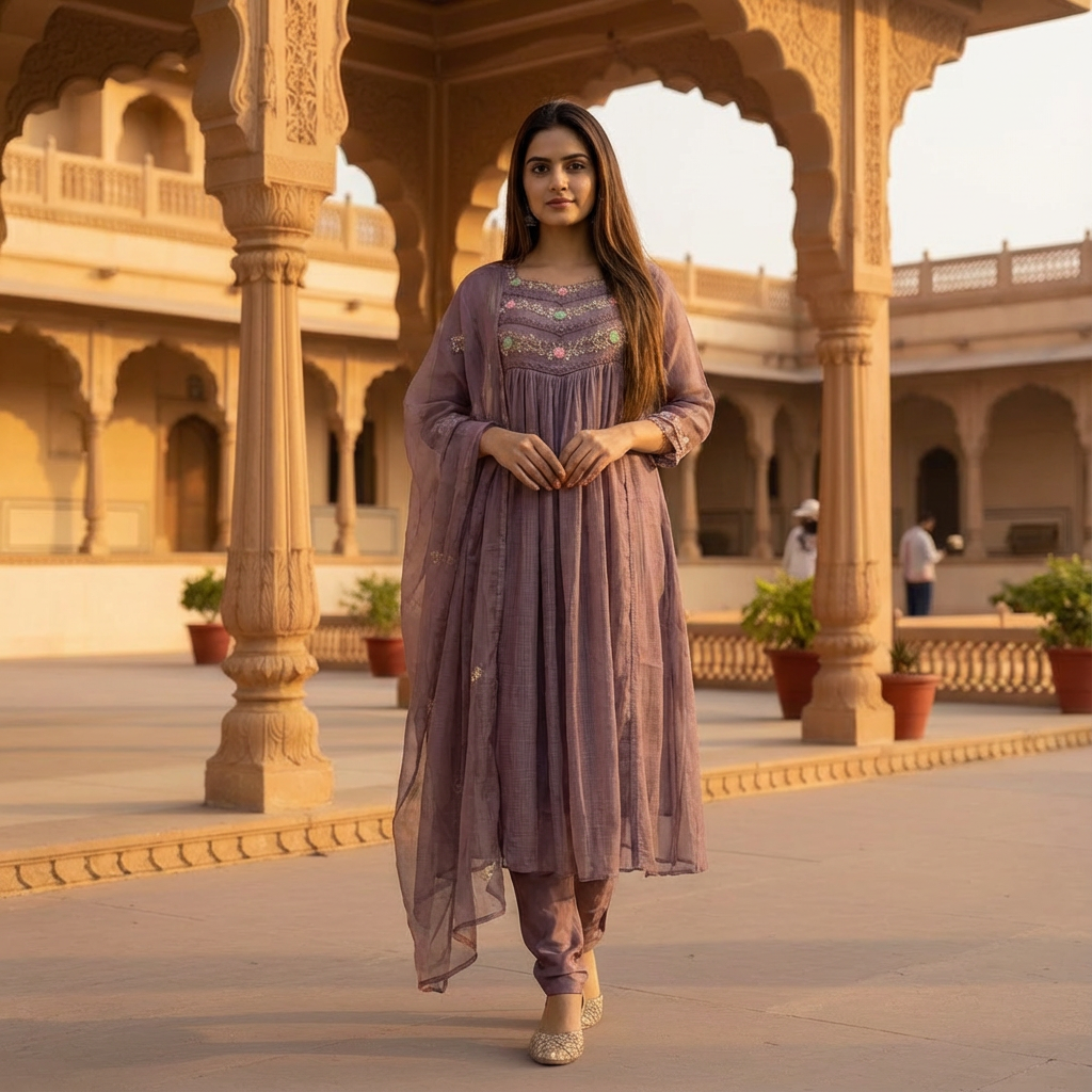 Kota Dusty Mauve Suit